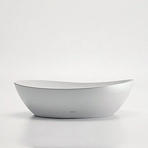 Раковина накладная Toto TA 46 L4704MTE#CMW белая матовая купить в интернет-магазине Sanbest