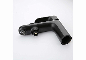 Смеситель для ванны Aquatek Альфа AQ1944MB черный матовый купить в интернет-магазине сантехники Sanbest