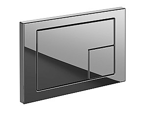 Унитаз подвесной Cersanit CARINA XL CO DPL EO slim c инсталляцией VECTOR/кнопка CORNER хром глянцевый, с крышкой микролифт, безободковый купить в интернет-магазине Sanbest