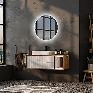 Зеркало ABBER Mond AG6202S-0.65 65x65 в ванную от интернет-магазине сантехники Sanbest