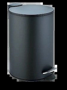 Ведро для мусора WeltWasser Betta 10000013409 черное матовое купить в интернет-магазине сантехники Sanbest