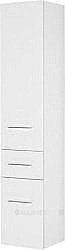 Шкаф-пенал Aquanet Порто 201374 35 белый для ванной в интернет-магазине сантехники Sanbest