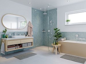 Термостат для душа Hansgrohe ShowerSelect S 15743000 купить в интернет-магазине сантехники Sanbest