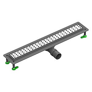 Душевой лоток Ctesi FLOW ROUND 70 BK4024740 хром купить в интернет-магазине Sanbest