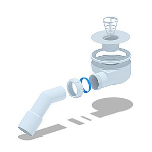 Сифон для поддона RGW Stone S-2-01 купить в интернет-магазине сантехники Sanbest