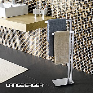 Полотенцедержатель напольный Langberger Vico 70381 хром купить в интернет-магазине сантехники Sanbest