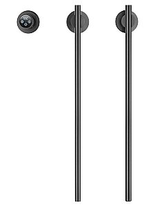 Полотенцесушитель электрический встраиваемый WONZON & WOGHAND DORTMUND WW-A362-GM темный графит купить в интернет-магазине сантехники Sanbest