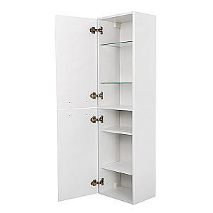 Пенал BelBagno BelBagno Due 40 DUE-1500-2A-SC-BL-P  Белый для ванной в интернет-магазине сантехники Sanbest