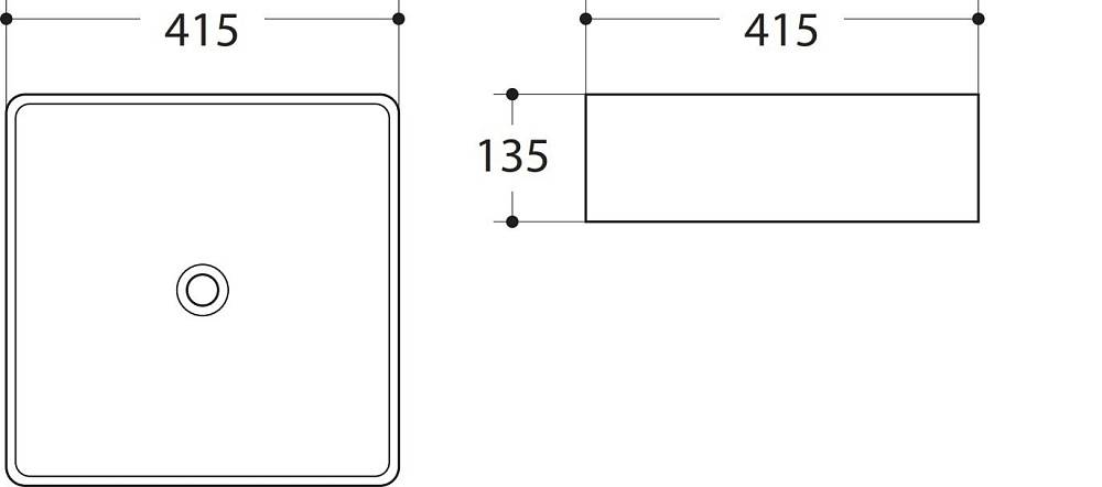 Раковина накладная Art&Max AM-7050-D купить в интернет-магазине Sanbest