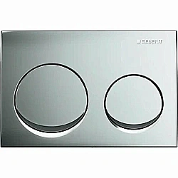 Кнопка для инсталляции Geberit Alpha 115.040.21.5 хром купить в интернет-магазине сантехники Sanbest