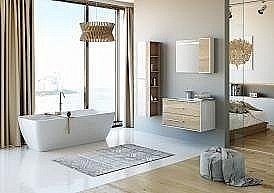 Тумба с раковиной AQWELLA Майами Т6 для ванной в интернет-магазине Sanbest