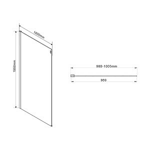 Душевой угол Vincea Como VSR-1C1013CL 130x100 купить в интернет-магазине Sanbest