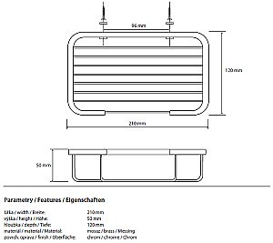 Мыльница Bemeta Cytro 146208292 купить в интернет-магазине сантехники Sanbest