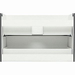 Тумба с раковиной Aquanet Арт 100 329614 ясень графит для ванной в интернет-магазине Sanbest