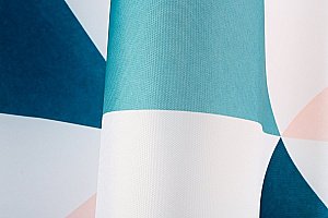 Текстильная шторка для ванной FIXSEN SIMPLE FX-1504 купить в интернет-магазине сантехники Sanbest