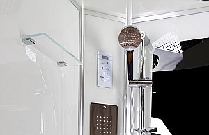 Душевая кабина с сенсором Niagara Premium NG- 6001-01GD 90x90 купить в интернет-магазине Sanbest