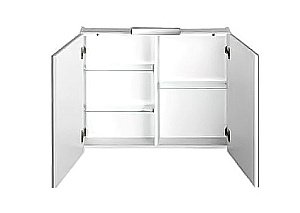 Зеркальный шкаф Jacob Delafon PRESQU`ILE EB928-J5 80 белый глянцевый купить в интернет-магазине сантехники Sanbest