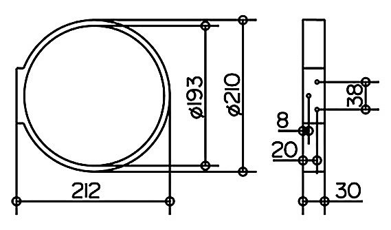 Полотенцедержатель KEUCO EDITION 300 30021010000 хром купить в интернет-магазине сантехники Sanbest
