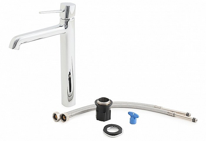 Смеситель для раковины Orange Karl M05-121cr хром купить в интернет-магазине сантехники Sanbest