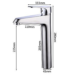 Смеситель для раковины RIVER LUX R026 купить в интернет-магазине сантехники Sanbest