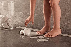 Душевой трап Pestan Confluo Frameless Line White Glass 450 купить в интернет-магазине Sanbest