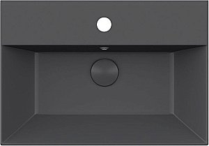 Раковина ISVEA SistemaZ Frame 60 10SF50060SV-2C антрацит матовый купить в интернет-магазине Sanbest