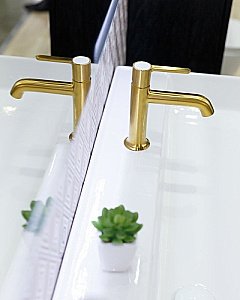 Смеситель для раковины Cezares ECO-LS-BORO-W0 золото купить в интернет-магазине сантехники Sanbest