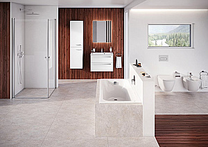 Ванна CHROME SLIM 180х80 CE21300000 белая купить в интернет-магазине Sanbest