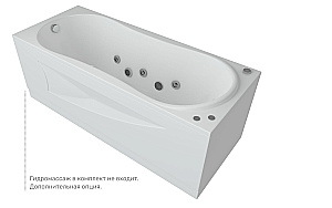 Ванна Aquatek Афродита 170х70 AFR170-0000122 белая купить в интернет-магазине Sanbest