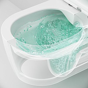 Унитаз подвесной AM.PM Func C8F1701MWSC белый матовый, безободковый купить в интернет-магазине Sanbest