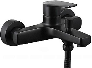 Смеситель для ванны Allen Brau Eclipse 5.E1003-31 черный матовый купить в интернет-магазине сантехники Sanbest