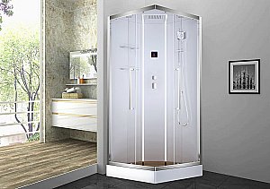 Душевая кабина Acquazzone Quoris 100х100 купить в интернет-магазине Sanbest