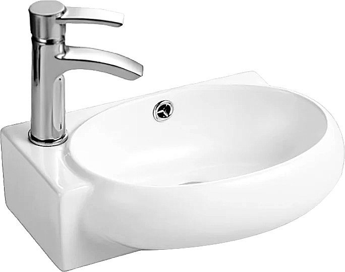 Подвесная раковина WeltWasser WW AISBACH 5011 43 белая купить в интернет-магазине Sanbest