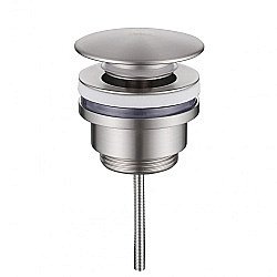 Донный клапан ABBER AF0012SP сатин купить в интернет-магазине сантехники Sanbest