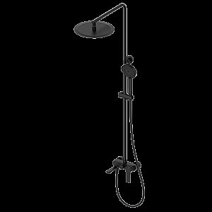 Душевая система WONZON & WOGHAND BRILLIANT, Черный матовый (WW-88047079-MB) купить в интернет-магазине сантехники Sanbest