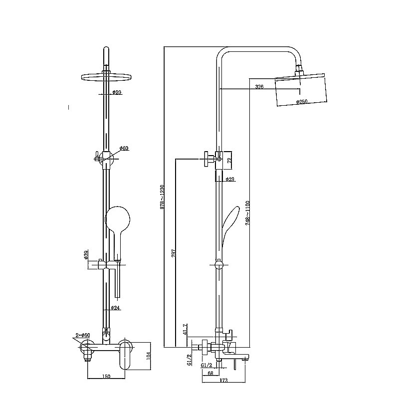 Инсталляция для унитаза Azario AZ-8010-1000 купить в интернет-магазине сантехники Sanbest