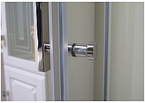 Душевой уголок Aquanet Delta NPE2142 90x90 стекло прозрачное/профиль хром купить в интернет-магазине Sanbest