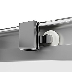 Душевой уголок AM.PM Func Square Slide W84G-403-9090-МТ 90х90 стекло прозрачное/профиль матовый хром купить в интернет-магазине Sanbest