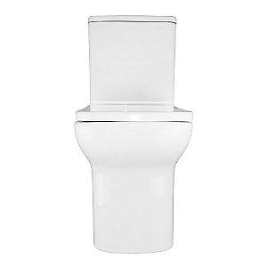 Унитаз напольный Azario Alba AZ-8323 белый безободковый, с бачком, с крышкой микролифт купить в интернет-магазине Sanbest