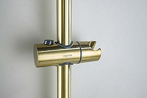 Душевой гарнитур Aquatek Оберон AQ2016BG золото шлифованное купить в интернет-магазине сантехники Sanbest