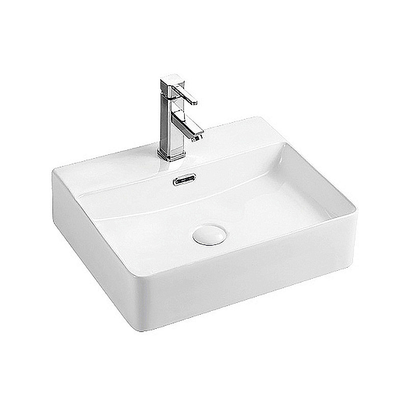 Раковина Azario 50 AZ-2173-S-MW белая матовая купить в интернет-магазине Sanbest
