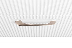 Тумба с раковиной BelBagno DUE-600-2C-SO-BL-P Bianco Lucido для ванной в интернет-магазине Sanbest