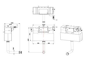 Бачок скрытого монтажа Burlington Bespoke F6CC CG купить в интернет-магазине сантехники Sanbest