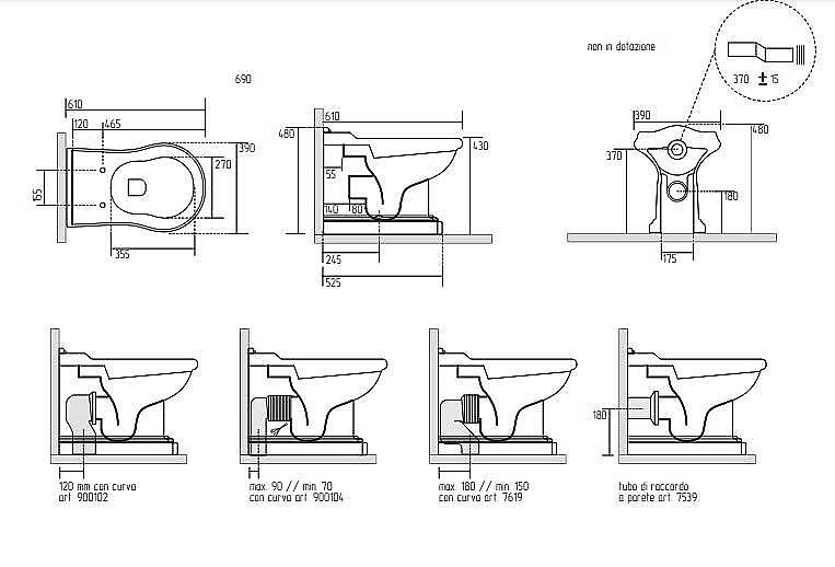 Унитаз Migliore Bella 20621 белый купить в интернет-магазине Sanbest