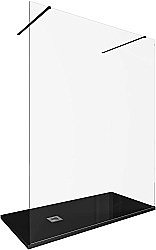 Душевое ограждение Allen Brau Infinity 2 160 3.21057.BBA стекло прозрачное/профиль черный брашированный купить в интернет-магазине Sanbest
