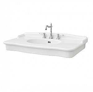 Раковина подвесная Artceram Hermitage 112 HEL004 01 00  bi*1 белая купить в интернет-магазине Sanbest