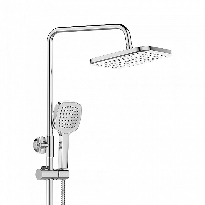 Душевая система Orange Thermo T02S4-911cr хром купить в интернет-магазине сантехники Sanbest