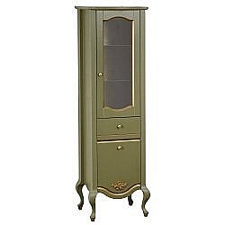 Пенал-витрина Migliore Impero 26075 49 oliva правый для ванной в интернет-магазине сантехники Sanbest