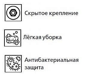 Биде подвесное Esbano GARANT ESVBGARAW купить в интернет-магазине Sanbest