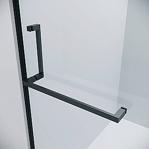 Душевой уголок Grossman Pragma 120х100 120.K33.03.1210.21.00 стекло прозрачное/профиль черный матовый купить в интернет-магазине Sanbest